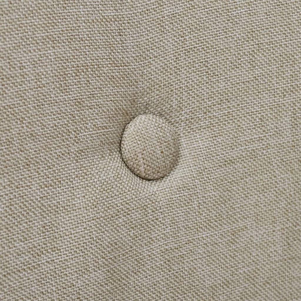 Sedie da Pranzo 4 pz Beige in Tessuto e Massello di Rovere  cod mxl 58999