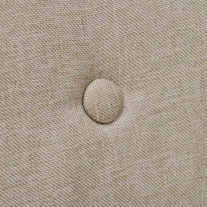 Sedie da Pranzo 6 pz Beige in Tessuto e Massello di Rovere  cod mxl 58656