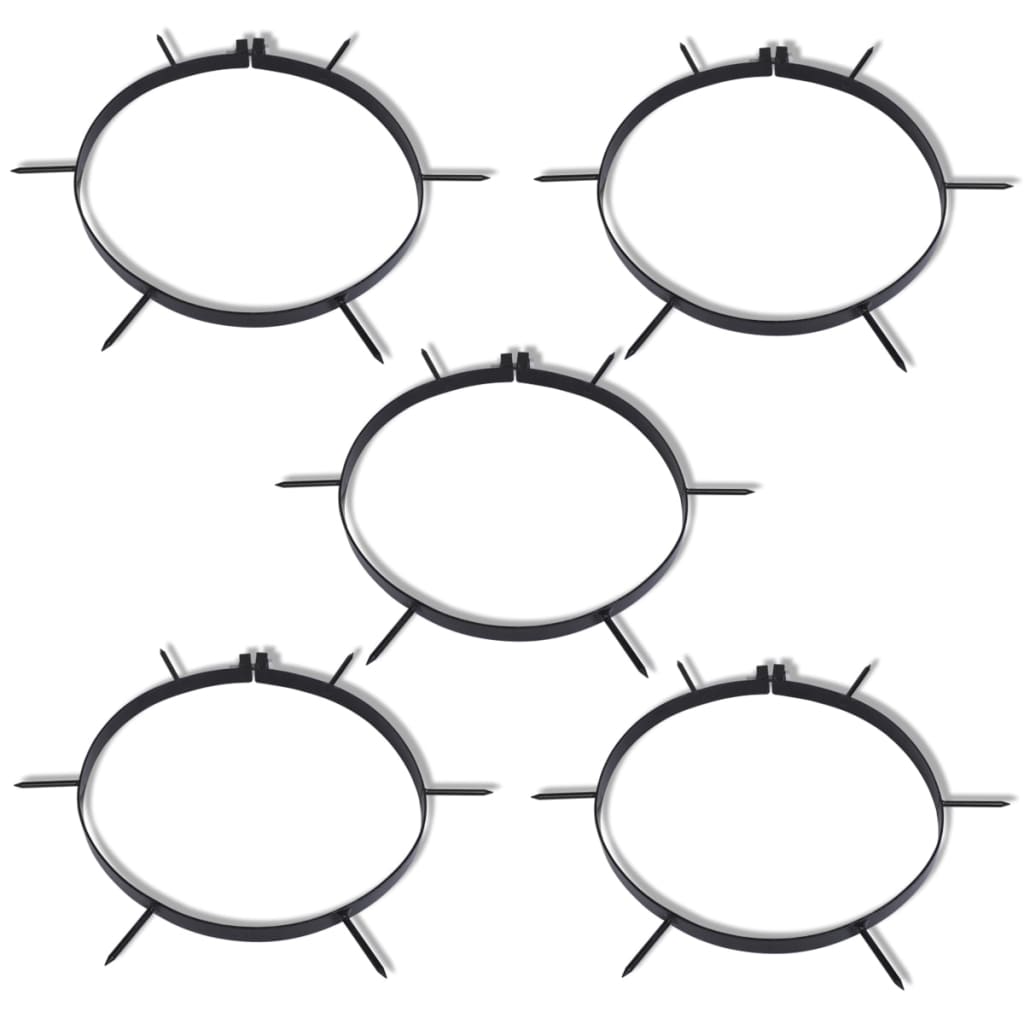 Punte a Pinza per Aeratore Prato con Diam. 30 cm 5 pz 141201