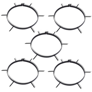 Punte a Pinza per Aeratore Prato con Diam. 30 cm 5 pz