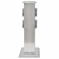 Presa Elettrica da Giardino a Pilastro in Acciaio Inossidabile 41236