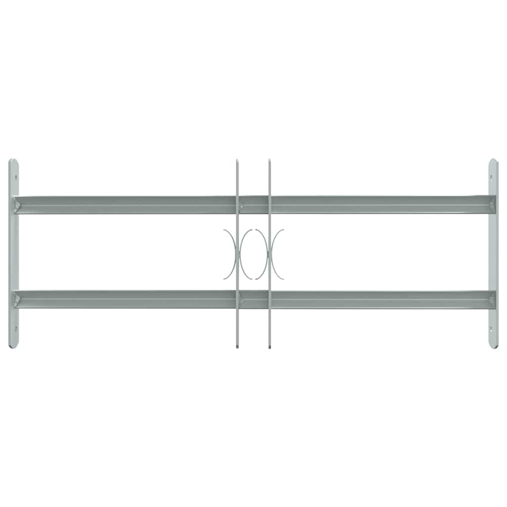 Grate per Finestre Regolabili 2 Barre Trasversali 500-650 mm 141379