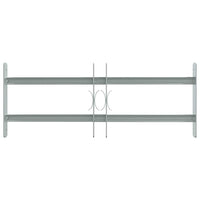 Grate per Finestre Regolabili 2 Barre Trasversali 500-650 mm 141379