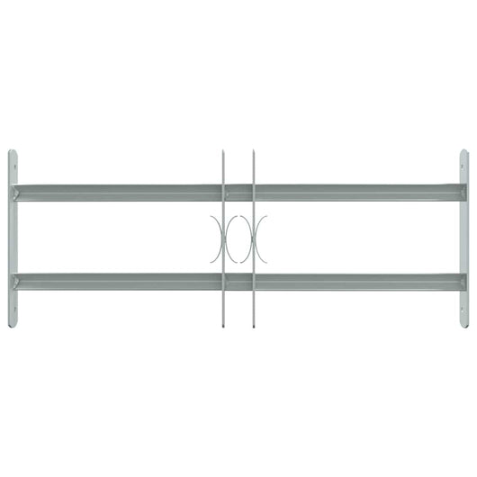 Grate per Finestre Regolabili 2 Barre Trasversali 500-650 mm 141379