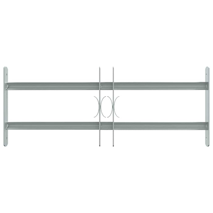 Grate per Finestre Regolabili 2 Barre Trasversali 500-650 mm 141379