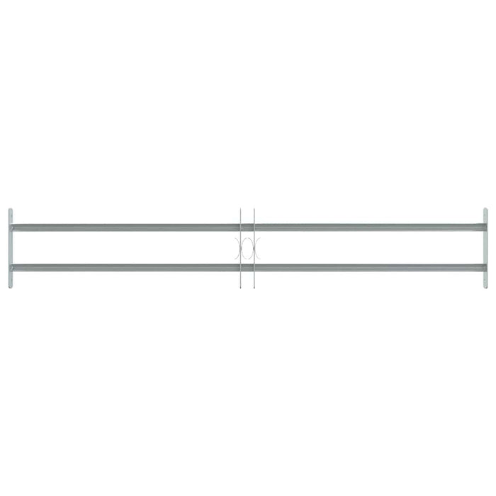 Grate per Finestre Regolabili 2 Barre Trasversali 1000-1500 mm 141381