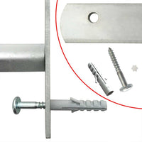 Grate per Finestre Regolabili 4 Barre Trasversali 700-1050 mm cod mxl 76398