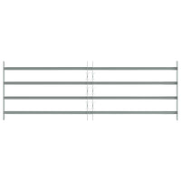 Grate per Finestre Regolabili 4 Barre Trasversali 1000-1500 mm 141387