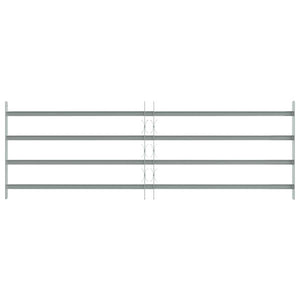 Grate per Finestre Regolabili 4 Barre Trasversali 1000-1500 mm 141387