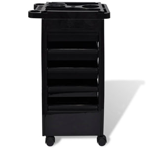 Trolley Portautensili Parrucchiere in Plastica con Ruote 110104
