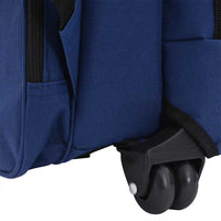 vidaXL Trolley Trasportino per Animali Pieghevole Multifunzione Blu