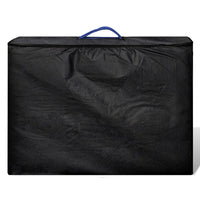 Lettino da massaggio pieghevole a 2 zone con struttura in legno blu 02_0001880