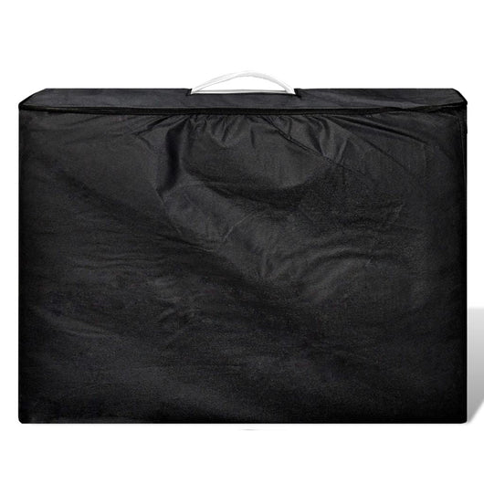 Lettino da massaggio pieghevole a 3 zone con struttura in legno crema 02_0001885