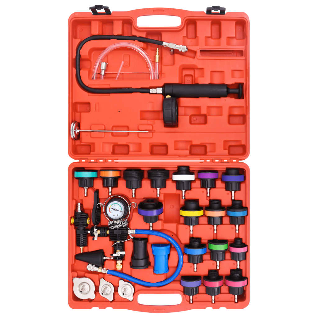 Kit Tester Pressione del Radiatore 28 pz   cod mxl 56492
