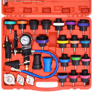 Kit Tester Pressione del Radiatore 28 pz   cod mxl 56492