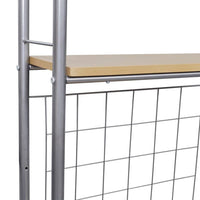 Set da Bar Pieghevole per Colazione con 2 Sgabelli 241032