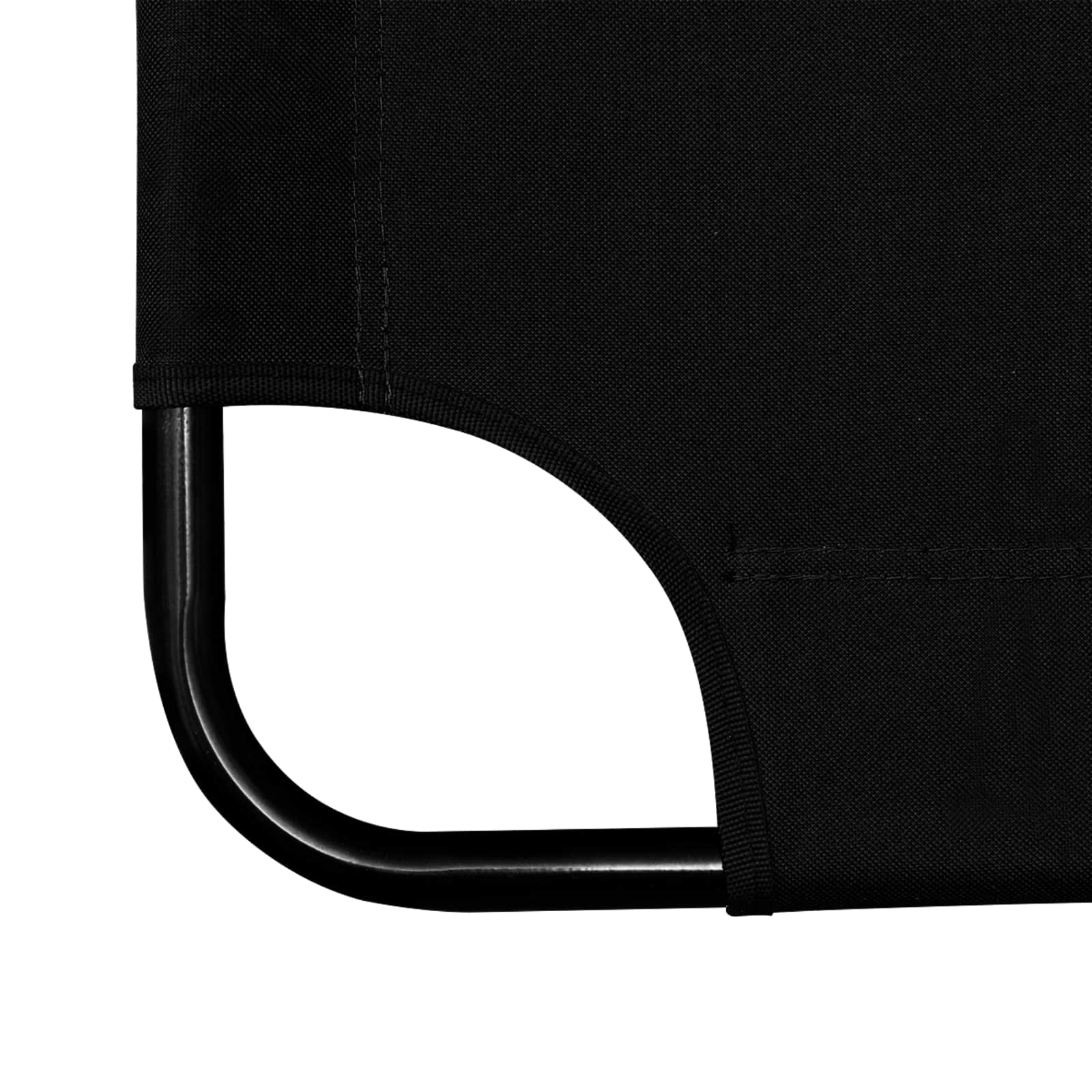 Sedia da Giardino Nero Tessuto 41334