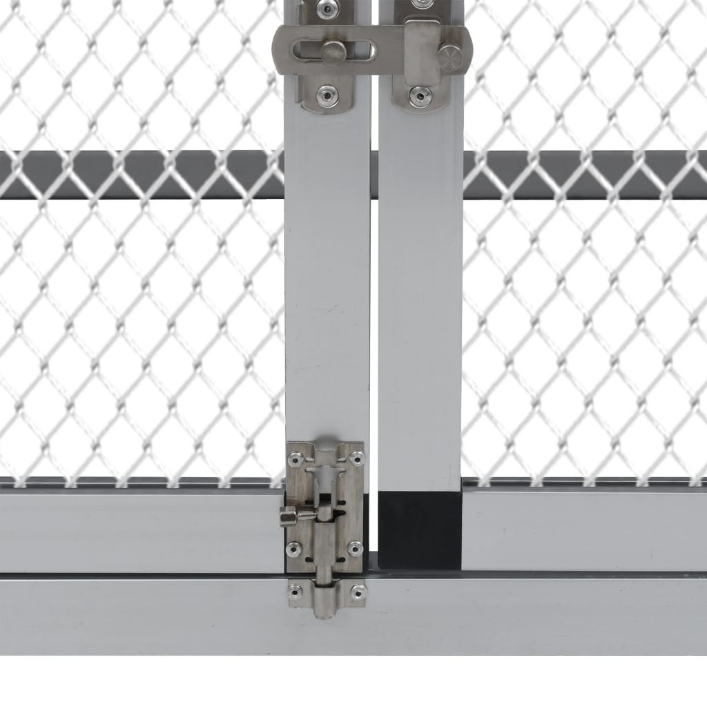 Pollaio grande in alluminio MDF con rampe e 1 cassetta-nido 258 cm 02_0001677