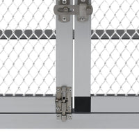 Pollaio grande in alluminio MDF con rampe e 1 cassetta-nido 258 cm 02_0001677