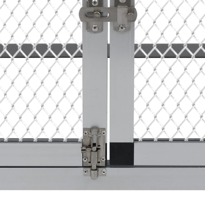 Pollaio grande in alluminio MDF con rampe e 1 cassetta-nido 258 cm 02_0001677