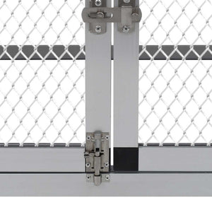 Pollaio con Rampe e Casetta di Nidificazione in Alluminio 41323