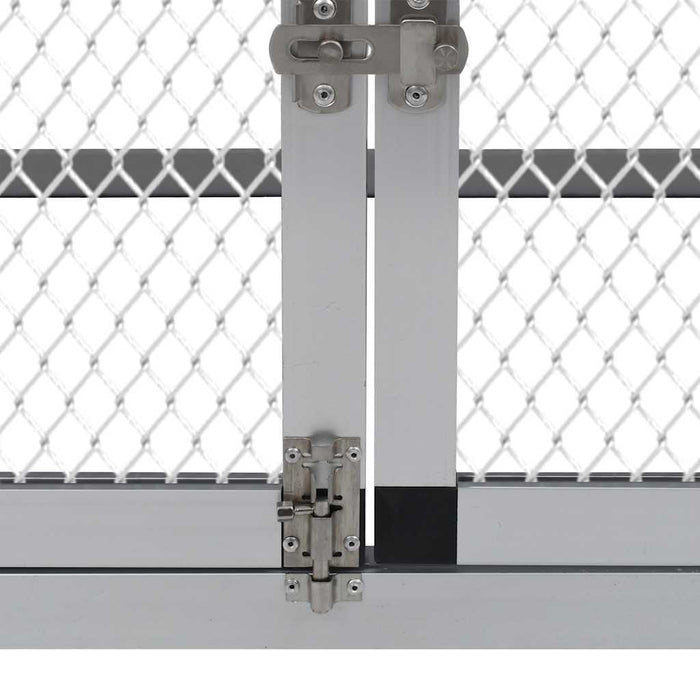 Pollaio con Rampe e Casetta di Nidificazione in Alluminio 41323