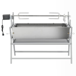 Barbecue Girarrosto in Ferro ed Acciaio Inossidabile 41349