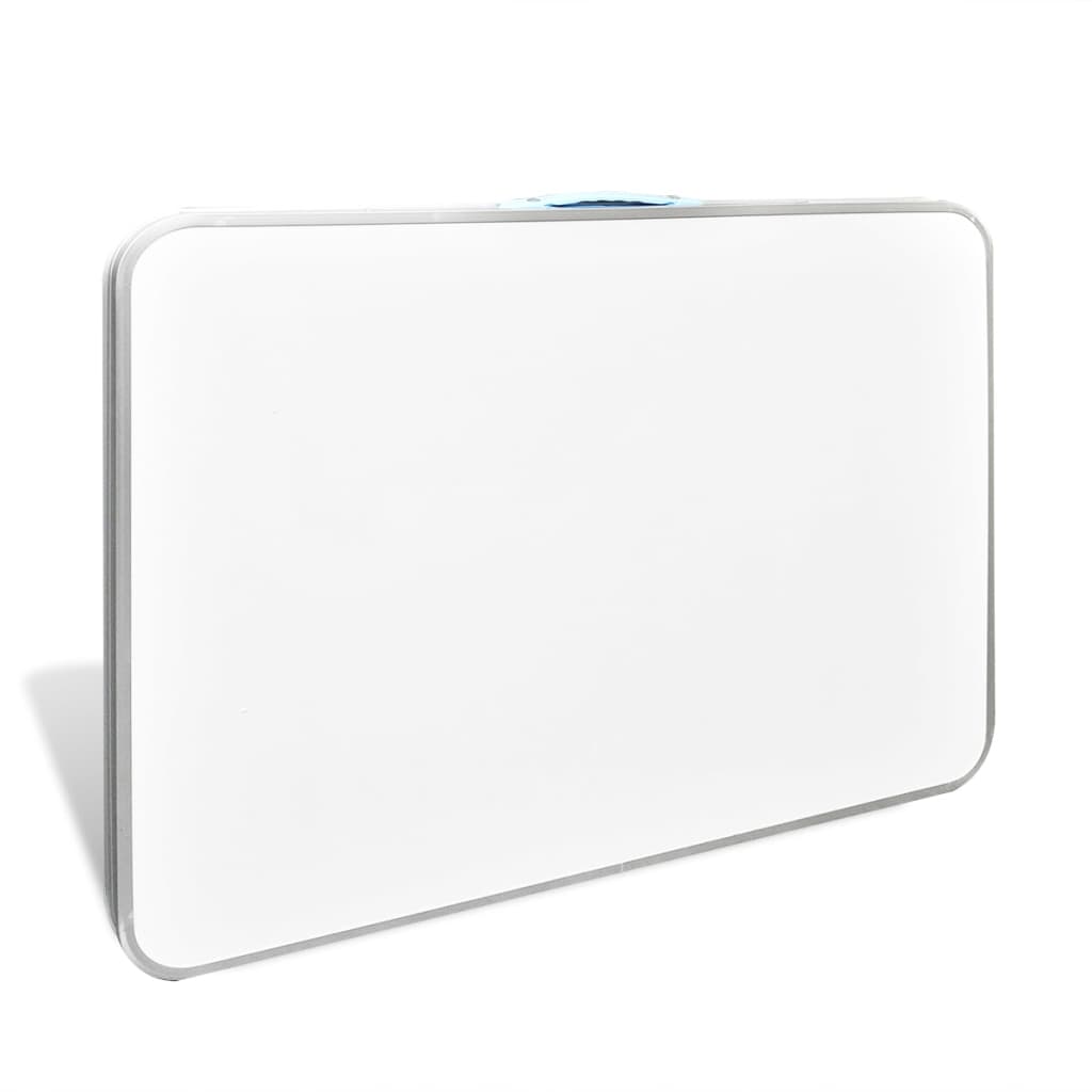 Tavolo da Campeggio Pieghevole con Telaio in Metallo 80x60 cm 41324