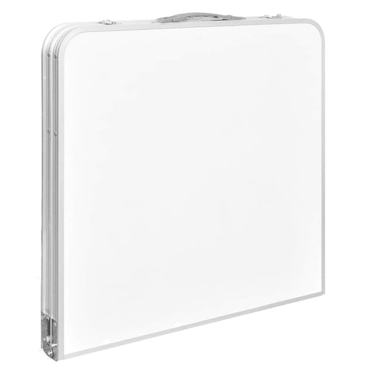 Tavolo da Campeggio Pieghevole Alluminio Regolabile 120x60 cm 41325