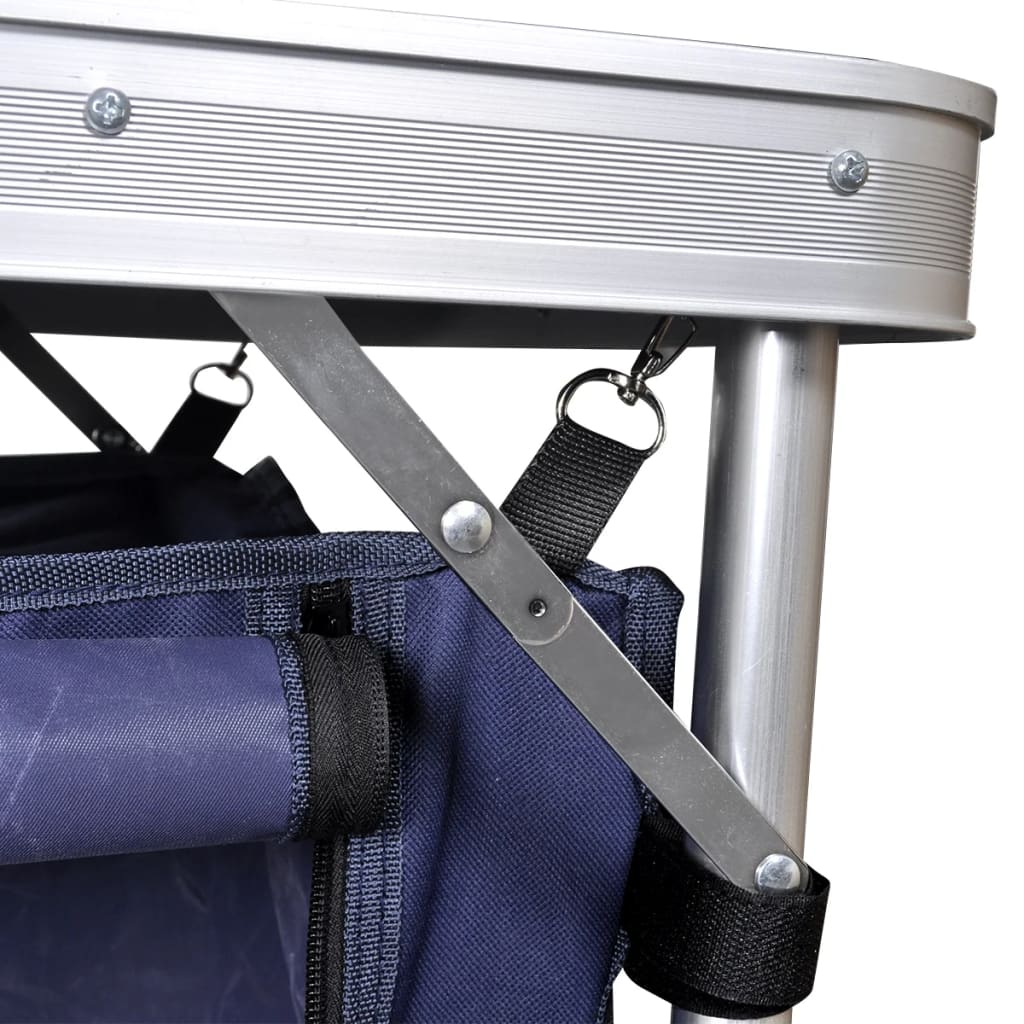 Armadietto pieghevole da campeggio con telaio in alluminio 41331