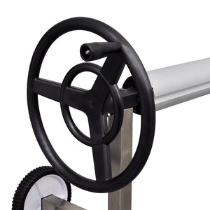Rullo di Copertura per Piscina con Base in Acciaio Inox cod mxl 59355