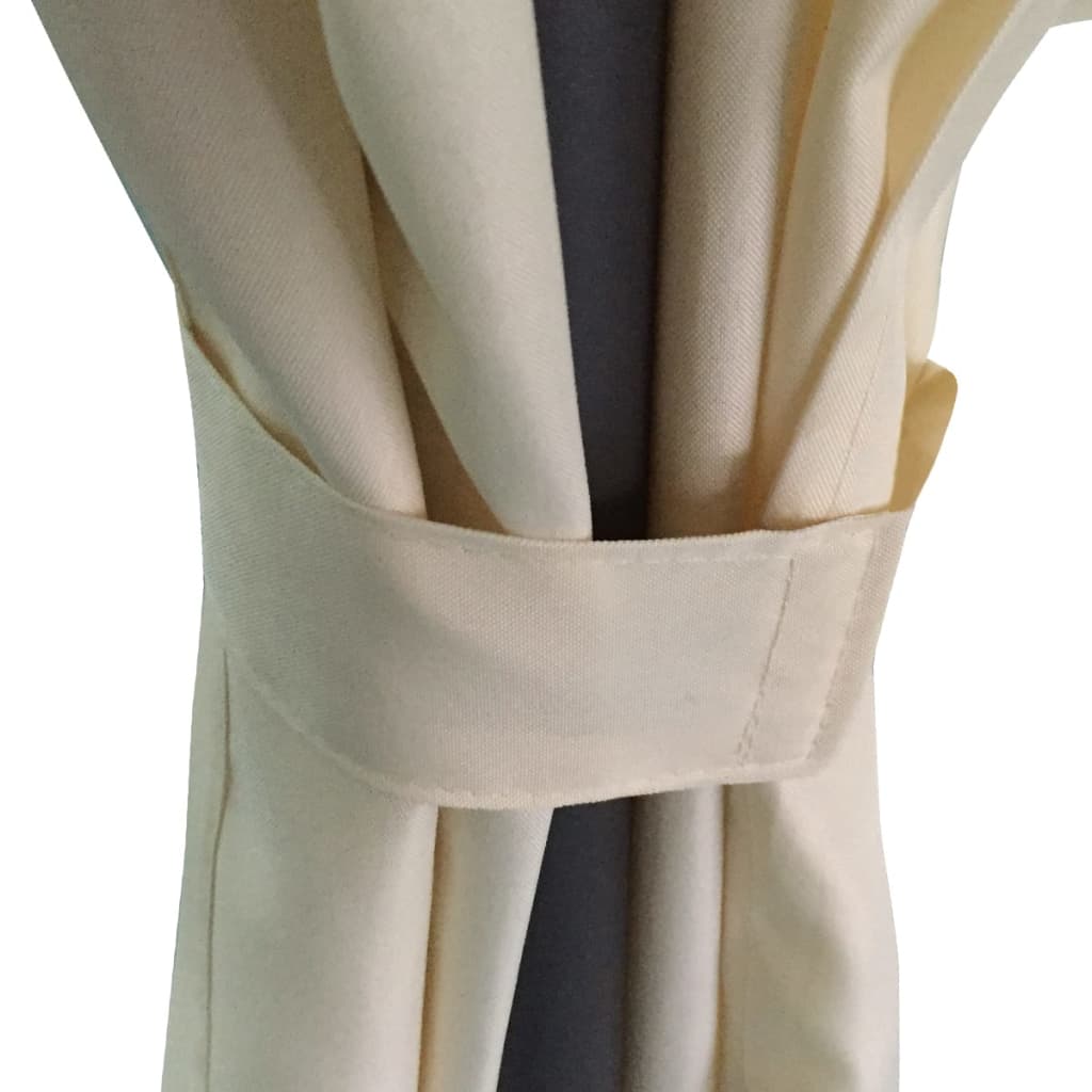 Gazebo Rotondo con Tende 3,5 x 2,7 m cod mxl 66353