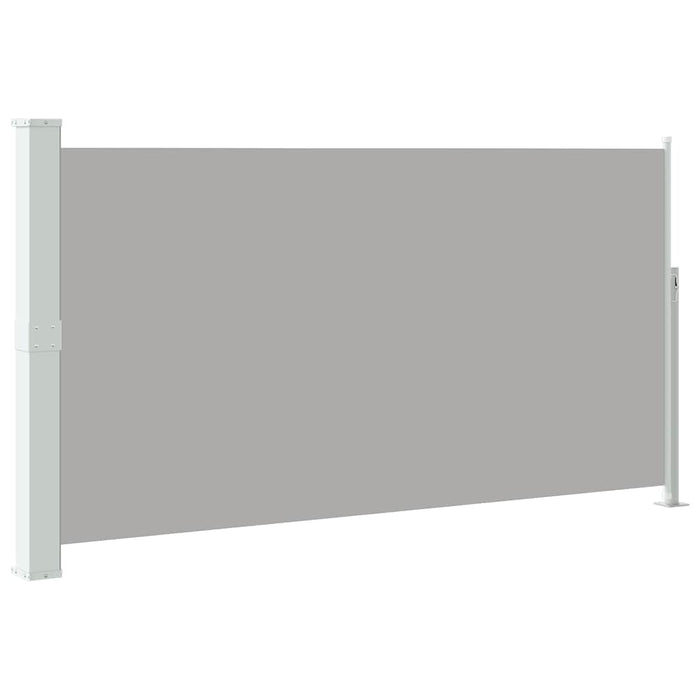 Tenda da Sole Laterale Retrattile 160 x 300 cm Grigio 41546