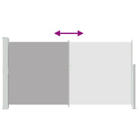 Tenda da Sole Laterale Retrattile 160 x 300 cm Grigio 41546