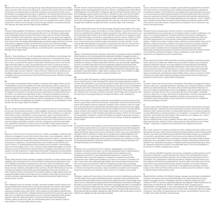 Tenda da Sole Laterale Retrattile 160 x 300 cm Marrone 41547