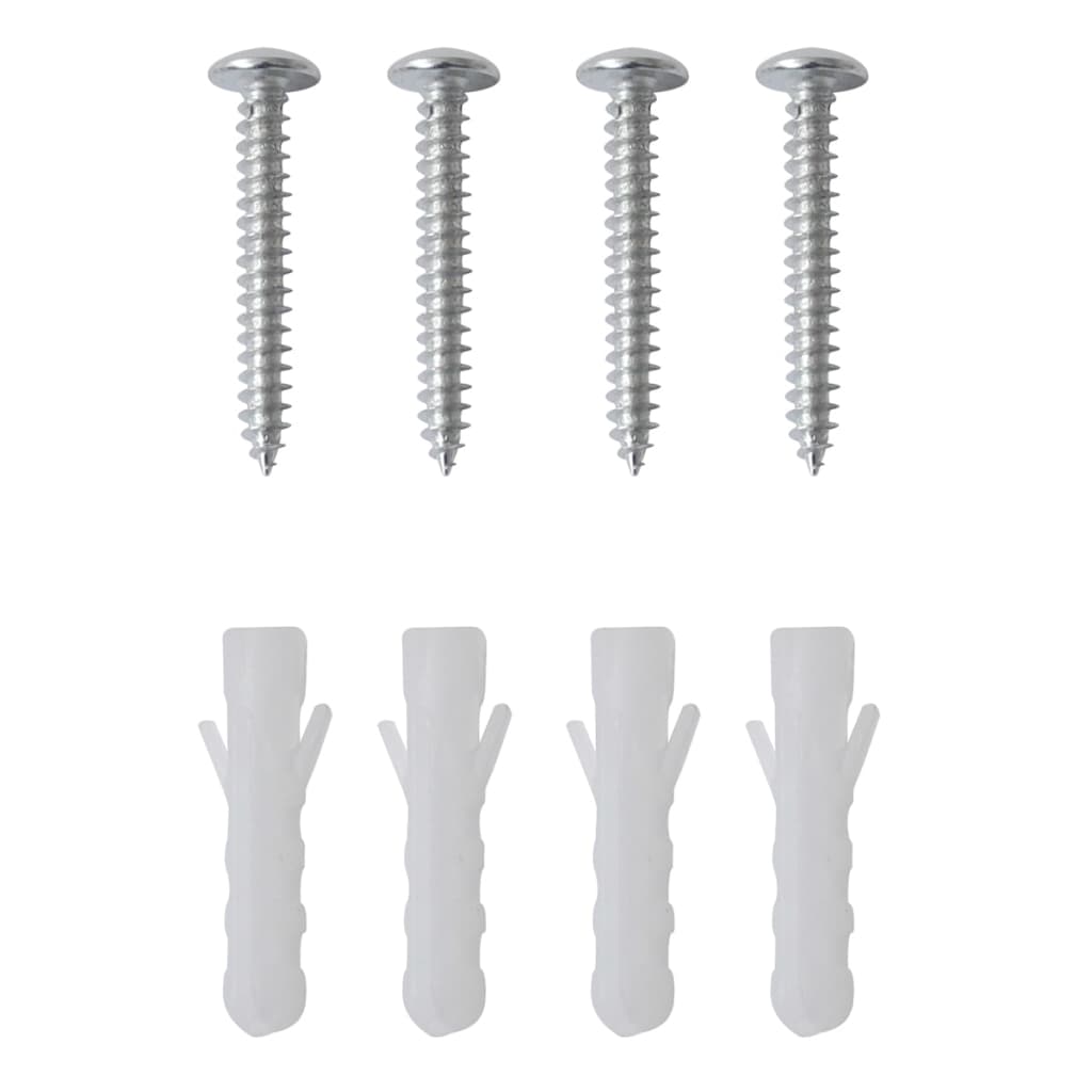 Casetta della posta in acciaio inossidabile 31 x 10,5 x 33,5 cm 50350