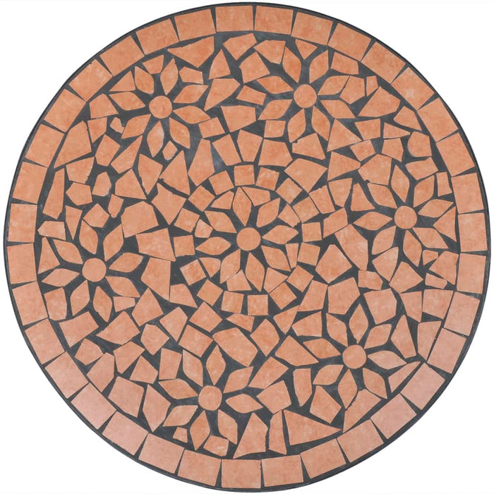 Tavolo da Bistrot Terracotta 60 cm a Mosaico 41528