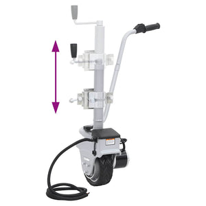 Puleggia Tenditrice Motorizzata in Alluminio Rimorchio 12V 350W 41557