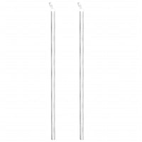 Recinzione a Rete con Pali e Spuntoni Acciaio Zincato 15x0,8 m 141502