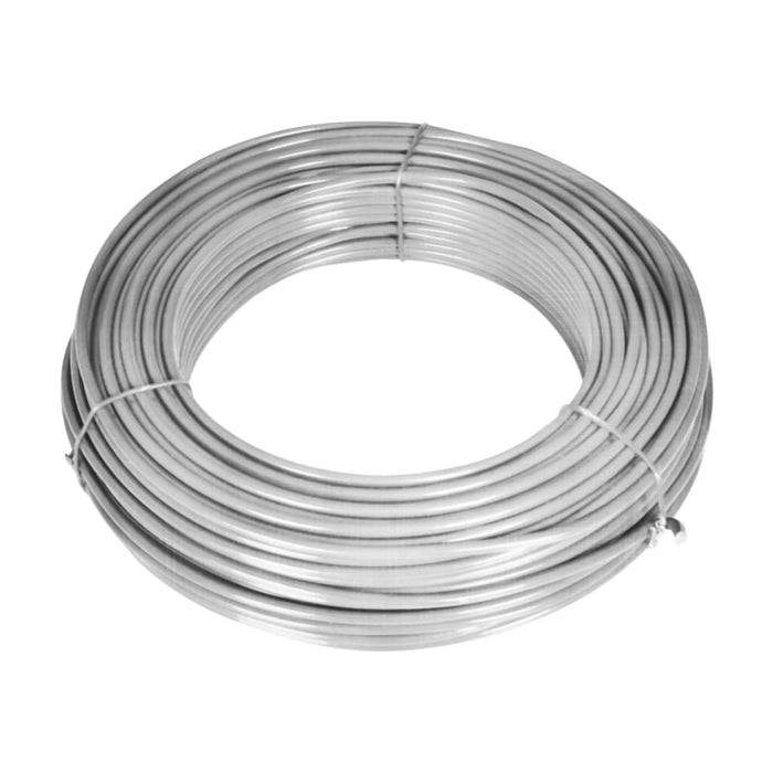 Recinzione a Rete con Pali e Spuntoni Acciaio Zincato 15x1,5 m 141505