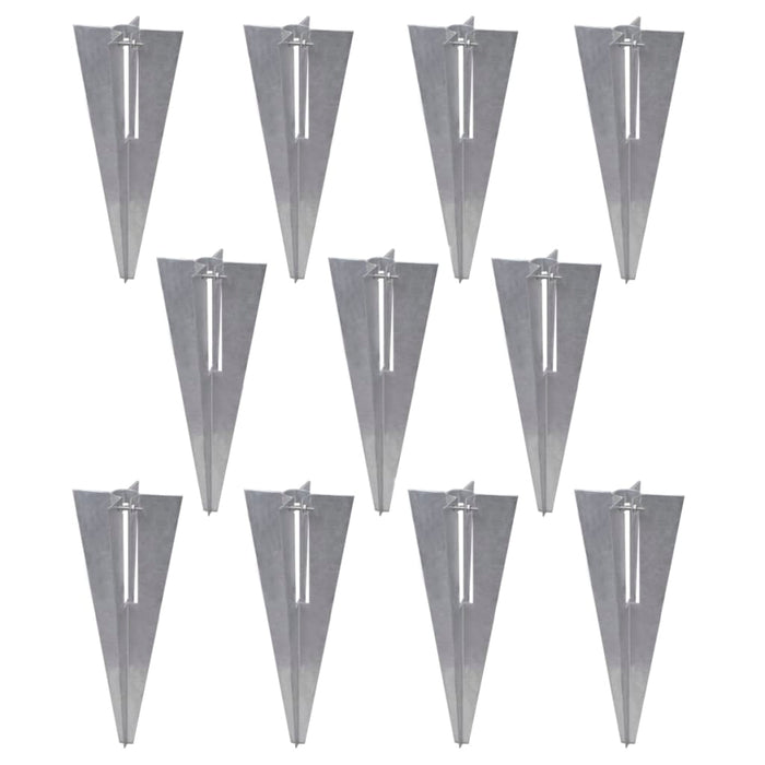 Recinzione in Rete con Spuntoni in Acciaio Zincato 25x1,25 m cod mxl 16810