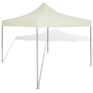 Tenda Pieghevole Crema 3 x 3 m