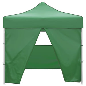 Tenda Pieghevole Verde 3 x 3 m con 4 Pareti  cod mxl 72015