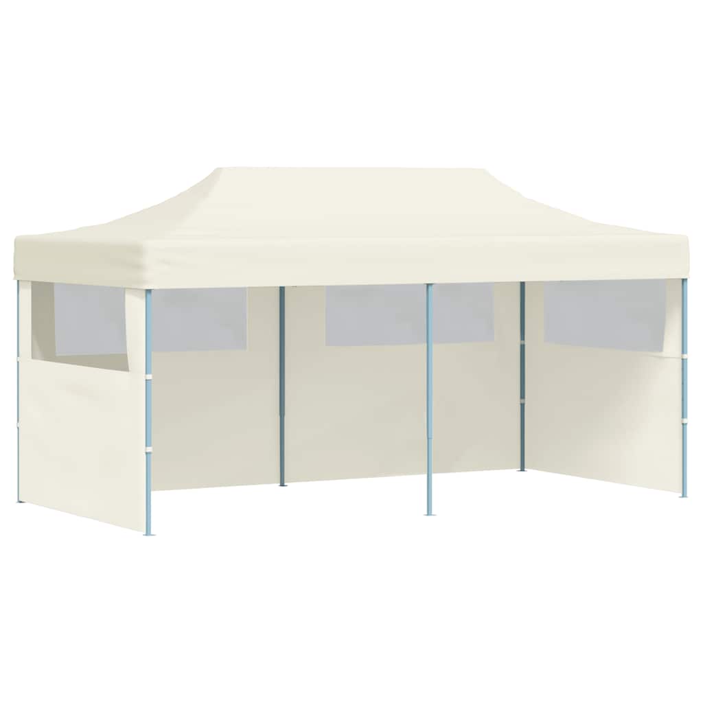 Tenda per Feste Pop-Up Pieghevole Crema 3 x 6 m 41582