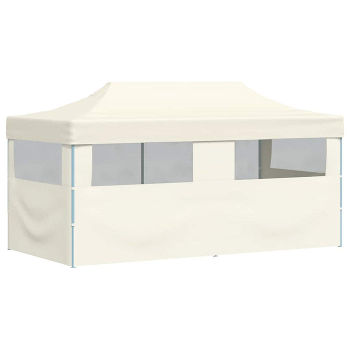 Tenda per Feste Pop-Up Pieghevole Crema 3 x 6 m 41582