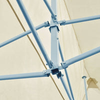 Tenda per Feste Pop-Up Pieghevole Crema 3 x 6 m 41582