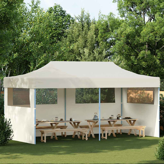Tenda per Feste Pop-Up Pieghevole Crema 3 x 6 m cod mxl 51462
