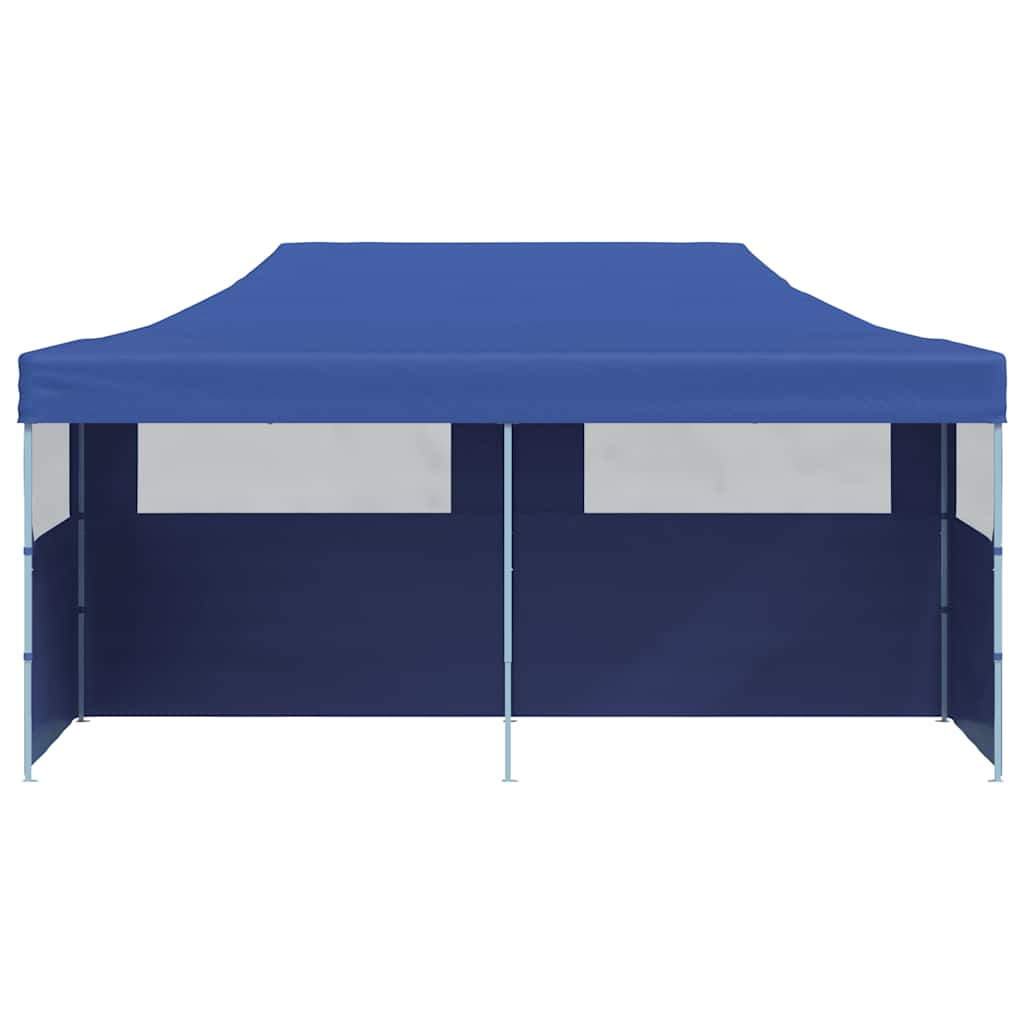 Tenda per Feste Pop-up Pieghevole Blu 3 x 6 m 41583