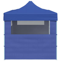 Tenda per Feste Pop-up Pieghevole Blu 3 x 6 m