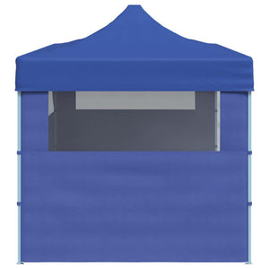 Tenda per Feste Pop-up Pieghevole Blu 3 x 6 m